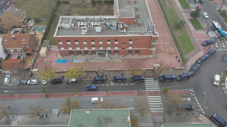 Desokupacion de un hotel en Parla