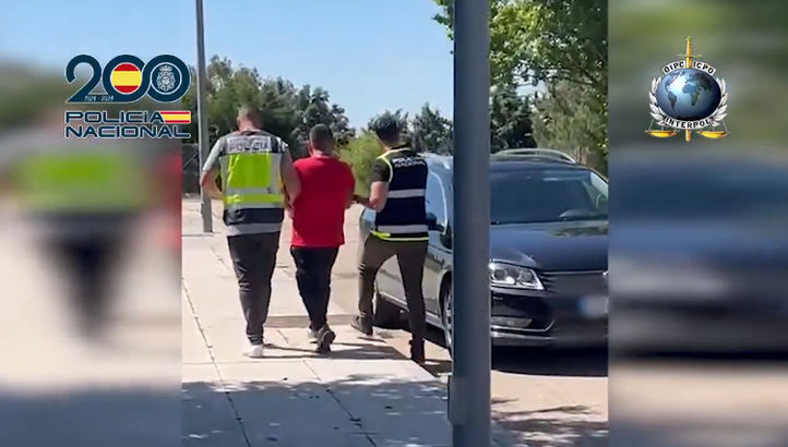 Detención de un fugitivo reclamado en Perú