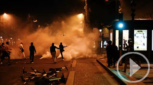 Disturbios en París tras la derrota del PSG en la final de la Champions