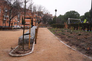 Remodelación del área verde de Los Cármenes