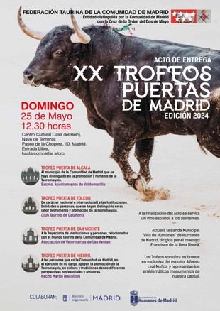 Valdemorillo recibe el Trofeo Puerta de Alcalá este domingo