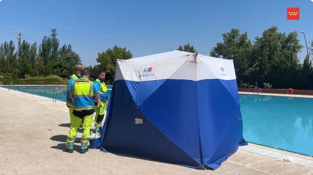 El Summa 112 atiende a la persona con discapacidad fallecida en una piscina de Getafe