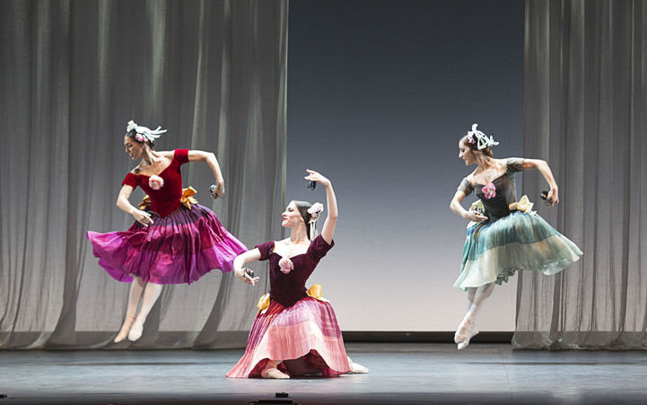 Bailarines del Ballet Nacional de España.