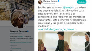 Errejón se une a la plataforma de Carmena para las elecciones