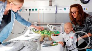 Una "estación lunar" muy especial en el Gregorio Marañón