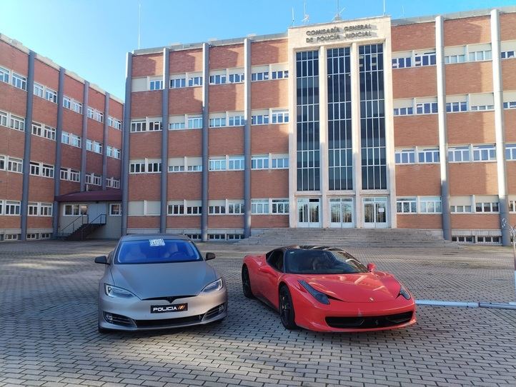 Alguno de los coches requisados