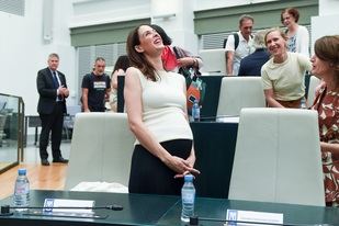 Rita Maestre, de baja en la recta final de su embarazo: Rubiño, portavoz en funciones