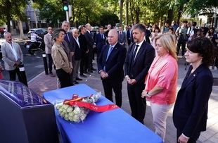 Madrid recuerda el atentado de ETA en la Plaza de la República Argentina en su 40 aniversario