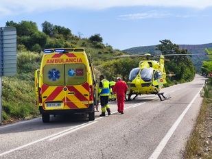 Fallece un motorista tras chocar con un turismo en Patones