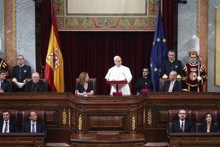 Discurso del Papa León XIV en el Congreso de los Diputados.