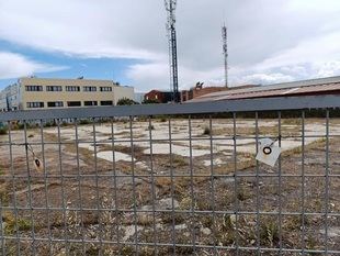 Terrenos del tanatorio-crematorio de Alcorcón.