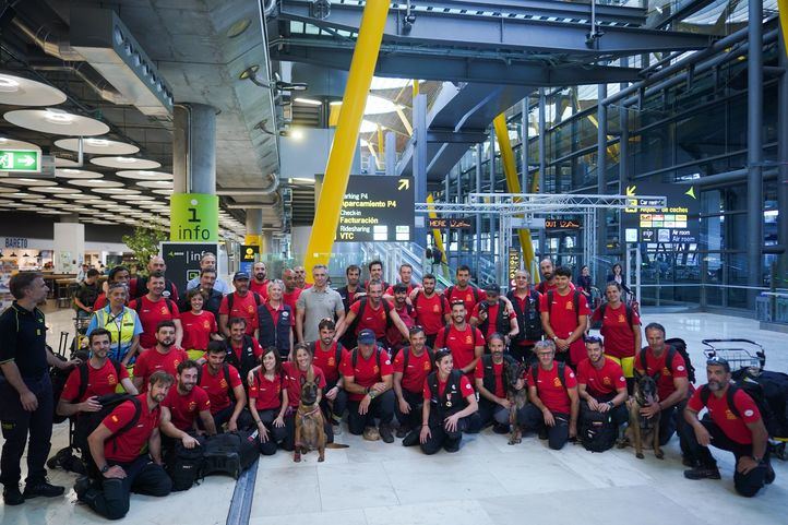 El equipo de Emergencia y Respuesta Inmediata de la Comunidad de Madrid regresa de Venezuela tras participar en labores de rescate por los terremotos.
