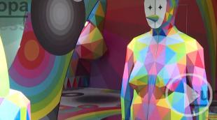 La exposición inmersiva 'Walking Life' de Okuda San Miguel inaugura el nuevo Museo Gran Vía