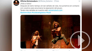 La banda de rock Extremoduro anuncia su separación