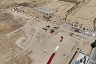 Obras en el fututo circuito de Fórmula 1