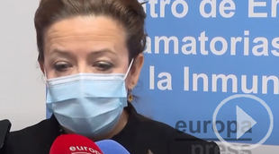 Fátima Matute valora la situación de la UCI pediátrica de La Paz