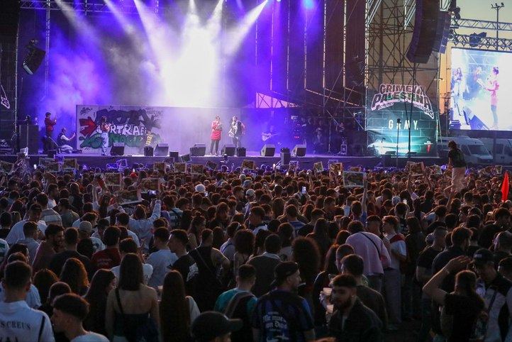 Festival Grimey por Palestina en Rivas