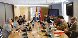 Reunión de la mesa de seguridad de la Cañada Real.