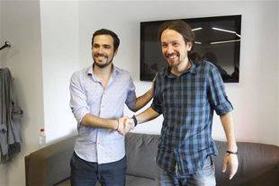 Podemos e Izquierda Unida alcanzan un preacuerdo para concurrir juntos a las elecciones