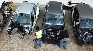 Desmantelada una banda dedicada al robo y desguace de coches de alta gama