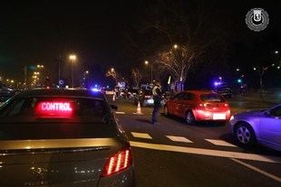 Detenido un joven que huyó en un control de alcoholemia