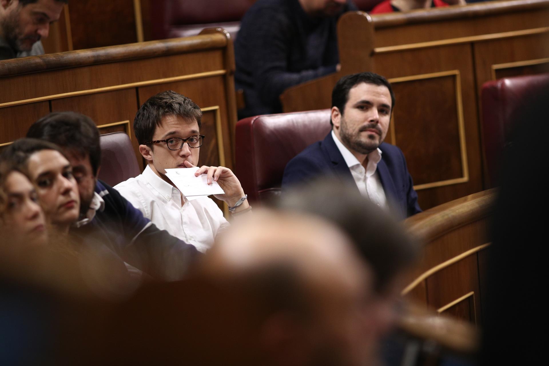 IU descarta confluir con Errejón y busca el pacto con Podemos