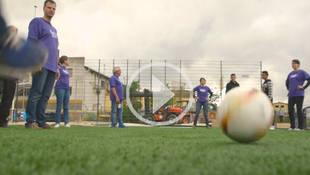 El fútbol llega a los niños de la Cañada Real