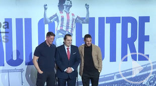 El Atlético homenajea a Futre en el 35 aniversario como rojiblanco
