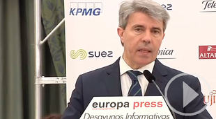 Ángel Garrido en los "Desayunos" de Europa Press