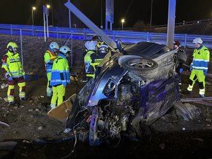 Muere una joven de 15 años en un accidente en la A-2