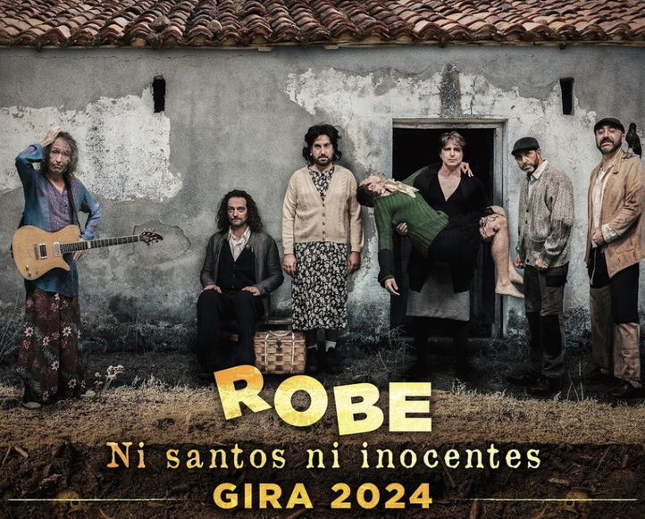 Cartel de la gira de Robe