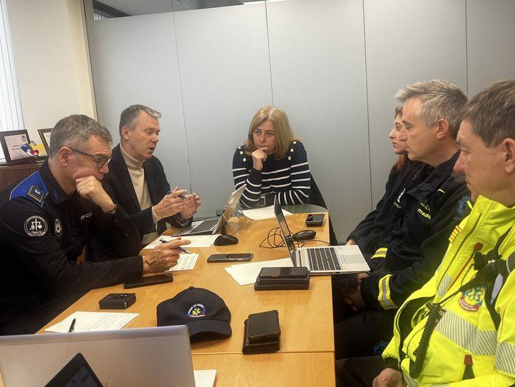 La vicealcaldesa de Madrid, Inma Sanz, en la reunión del del Comité Asesor del PAINUNAM