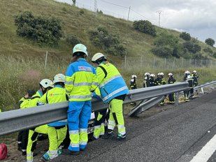 Muere una mujer en un accidente de tráfico en El Molar