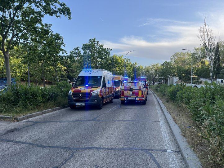 El suceso tuvo lugar sobre las 19.30 horas en la calle Poeta Miguel Hernández