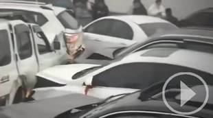 Más de cien vehículos involucrados en un accidente por hielo negro