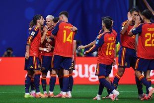 España suma su primera victoria en el Mundial tras arrollar a Arabia Saudí