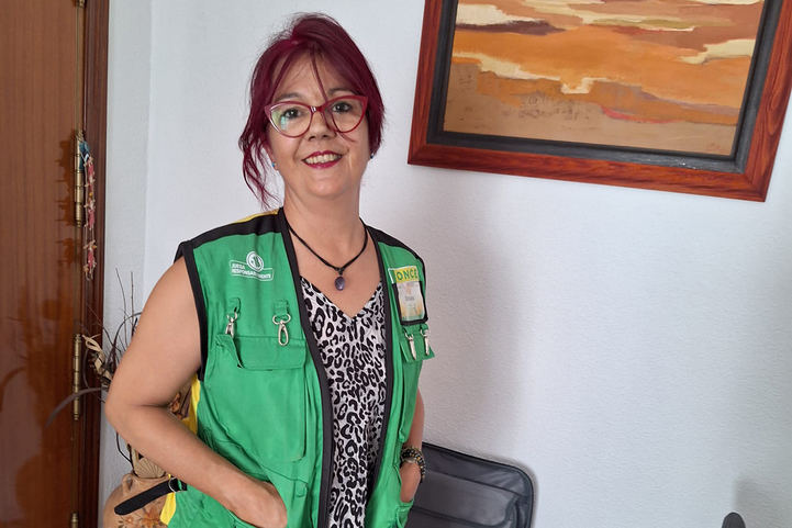 Susana Fernández, vendedora que ha repartido el 'Sueldazo'