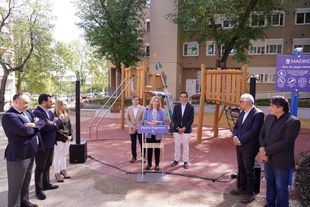 Madrid inaugura en Villaverde una nueva 'plaza escuela' del Plan Regenera para el CEIP Sagunto