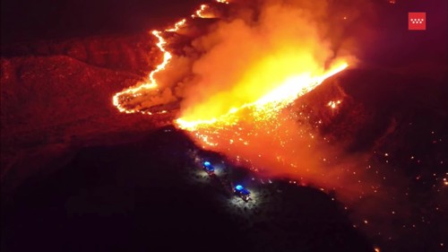 Incendio en Aranjuez