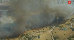 Controlado el incendio forestal en Colmenar Viejo