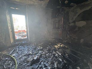 Arde una vivienda de tres plantas en Torrelodones