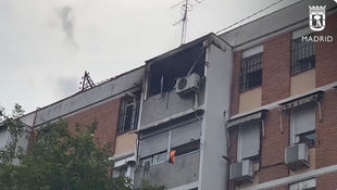El incendio de un piso en Ciudad Lineal deja seis gatos muertos y tres vecinos con crisis de ansiedad