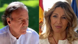 Julio Iglesias y Yolanda Díaz