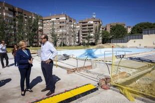 La piscina de verano del CDM Peñuelas en Arganzuela finaliza su reforma integral