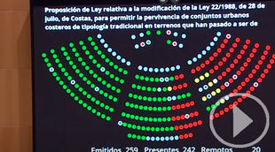 El Senado aprueba remitir al Congreso una reforma de la Ley de Costas