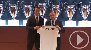 Lopetegui: "Del Real Madrid me gusta hasta el himno"