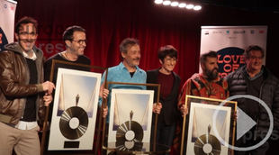 Love of Lesbian recoge en Madrid su cuarto disco de oro