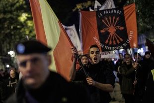 El TSJM anula la prohibición de la Delegación y autoriza la marcha de La Falange en Madrid