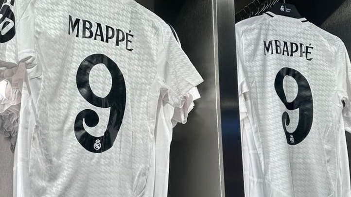 Camisetas del Real Madrid de Kylian Mbappé