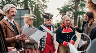 El Ministerio del Tiempo viaja al Jardín del Capricho